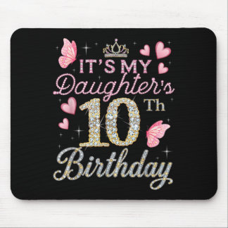 Tapis De Souris Conception d'anniversaire papillon