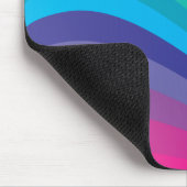 Tapis De Souris Conception d'arc-en-ciel (Coin)