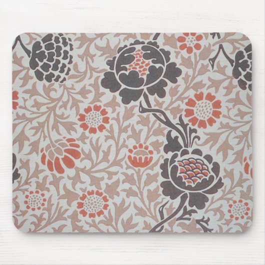 Tapis De Souris Conception d'art botanique de William Morris Graft (Devant)