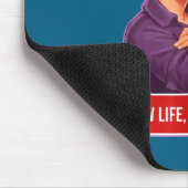 Tapis De Souris Conception d'autonomisation des femmes Life Same B (Coin)