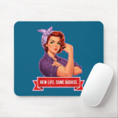 Tapis De Souris Conception d'autonomisation des femmes Life Same B (Avec souris)