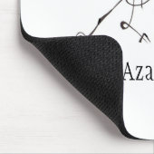 Tapis De Souris Conception d'Azawakh Mousepad de David Moore (Coin)