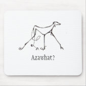 Tapis De Souris Conception d'Azawakh Mousepad de David Moore (Devant)