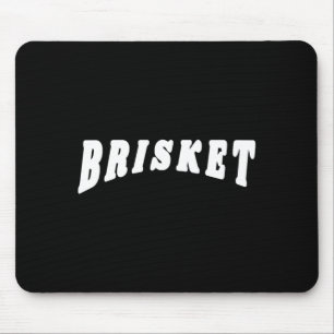 Tapis De Souris Conception de barbecue à fumée décalée Bris Bbq Ba