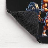 Tapis De Souris Conception de barre de chat pour les bodybuilders  (Coin)