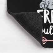 Tapis De Souris Conception de bouledogue pour un propriétaire de F (Coin)