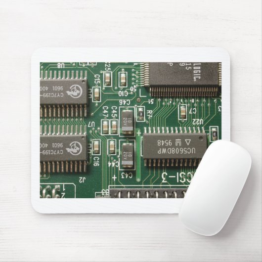 Tapis De Souris Conception de carte (Avec souris)