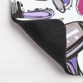 Tapis De Souris Conception de cercle de maquillage (Coin)