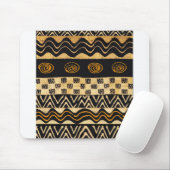 Tapis De Souris Conception de chaman tribal africain (Avec souris)