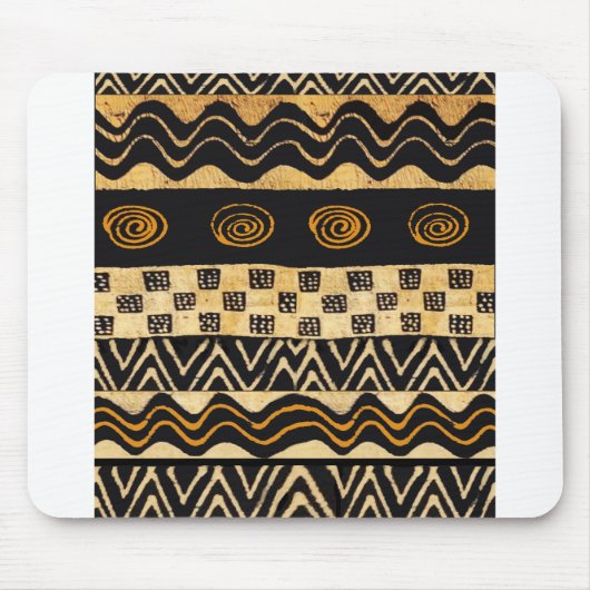 Tapis De Souris Conception de chaman tribal africain (Devant)