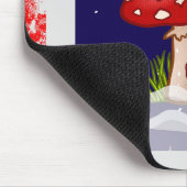 Tapis De Souris conception de champignons de Noël (Coin)