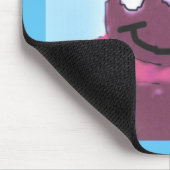 Tapis De Souris Conception de chien de bande dessinée (Coin)