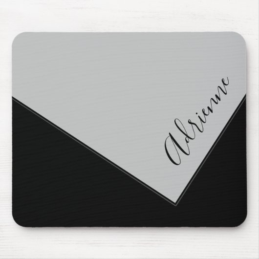 Tapis De Souris Conception de Clutch gris d'eau (Devant)
