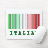 Tapis De Souris conception de code-barres italien (Avec souris)