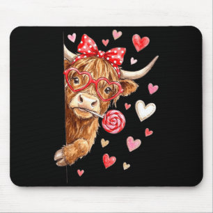 Tapis De Souris Conception de cœur de bonbon de la Saint-Valentin