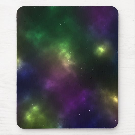 Tapis De Souris Conception de constellations de l'espace cosmique (Devant)