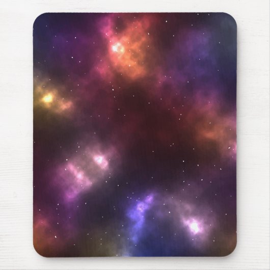 Tapis De Souris Conception de constellations de l'espace cosmique  (Devant)