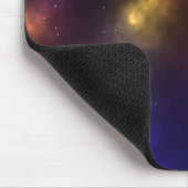 Tapis De Souris Conception de constellations de l'espace cosmique  (Coin)