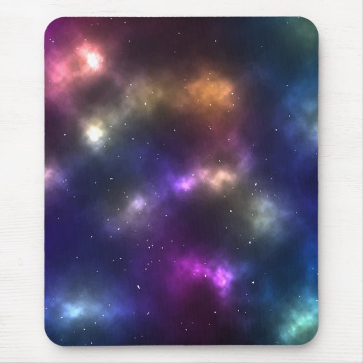Tapis De Souris Conception de constellations de l'espace cosmique (Devant)