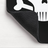 Tapis De Souris Conception de crâne de pirate (Coin)