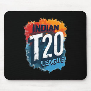 Tapis De Souris Conception de cricket de la ligue indienne T_20 20