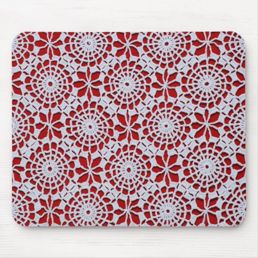 Tapis De Souris Conception de crochet (Devant)