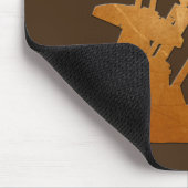 Tapis De Souris Conception de cuivre affligée de dispositif de (Coin)