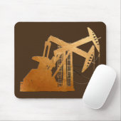 Tapis De Souris Conception de cuivre affligée de dispositif de (Avec souris)