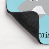 Tapis De Souris Conception de dauphin gris (Coin)