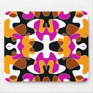 Tapis De Souris Conception de fond fluide abstrait coloré mignon