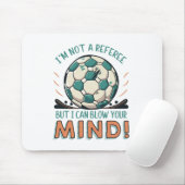 Tapis De Souris Conception de football drôle (Avec souris)
