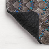 Tapis De Souris Conception de fractale plume de faisan (Coin)