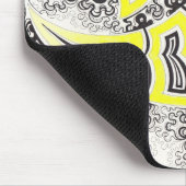 Tapis De Souris Conception de fractale-style de primevère (Coin)