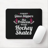 Tapis De Souris Conception De Hockey Amusant Pour Filles Femmes Ho (Avec souris)
