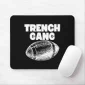 Tapis De Souris Conception de la bande de tranchées (Avec souris)
