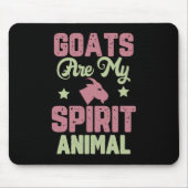 Tapis De Souris Conception de la chèvre (Devant)