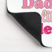 Tapis De Souris Conception de la Saint-Valentin pour papa avec des (Coin)