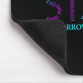 Tapis De Souris Conception de la Semaine de sensibilisation à la p (Coin)