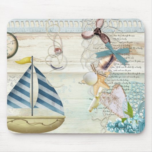 Tapis De Souris Conception de la série nautique 5 (Devant)