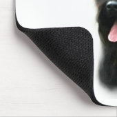 Tapis De Souris Conception de l'historique de Briard (noir) (Coin)