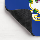 Tapis De Souris Conception de l'indicateur d'état Connecticut (Coin)