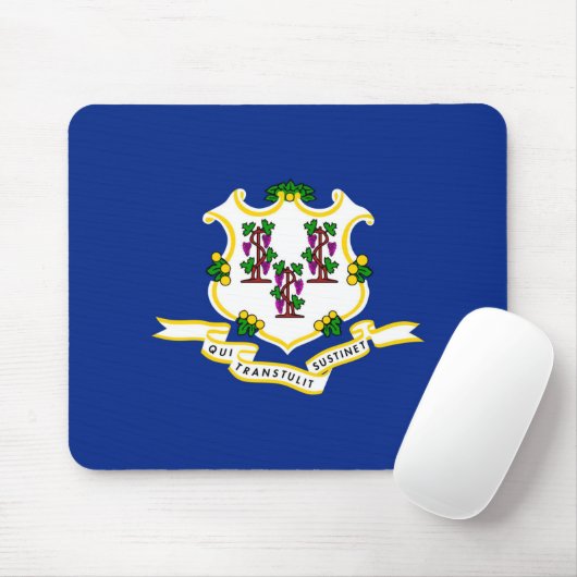 Tapis De Souris Conception de l'indicateur d'état Connecticut (Avec souris)