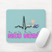 Tapis De Souris Conception de l'infirmière QRS de NICU (Avec souris)