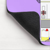 Tapis De Souris Conception de machine Cadeau-Unique d'infirmière (Coin)