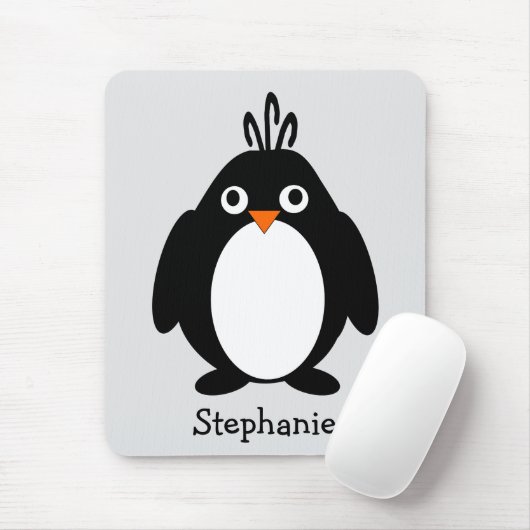 Tapis De Souris Conception de manchot (Avec souris)