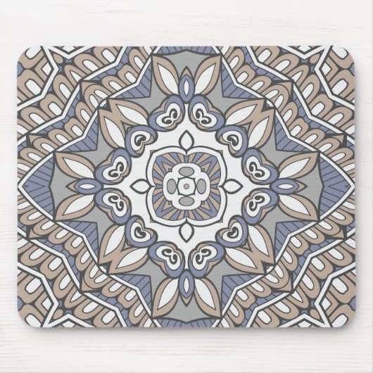 Tapis De Souris Conception de mandala (Devant)