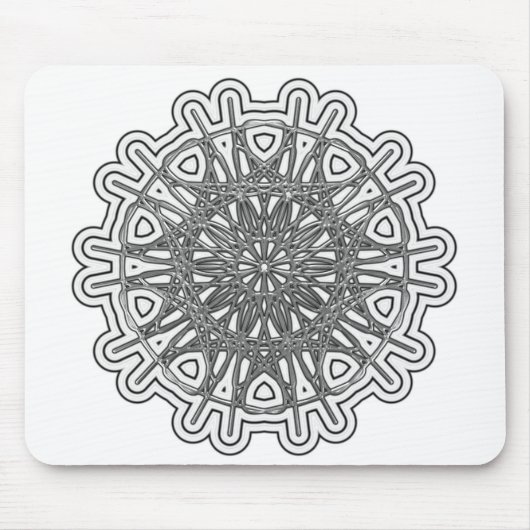 Tapis De Souris Conception de mandala ultra cool #1 (Devant)