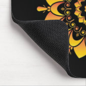 Tapis De Souris Conception de mandala unique doré (Coin)