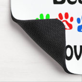 Tapis De Souris Conception de marches beagles (Coin)