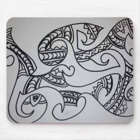 Tapis De Souris conception de motif maori (Devant)
